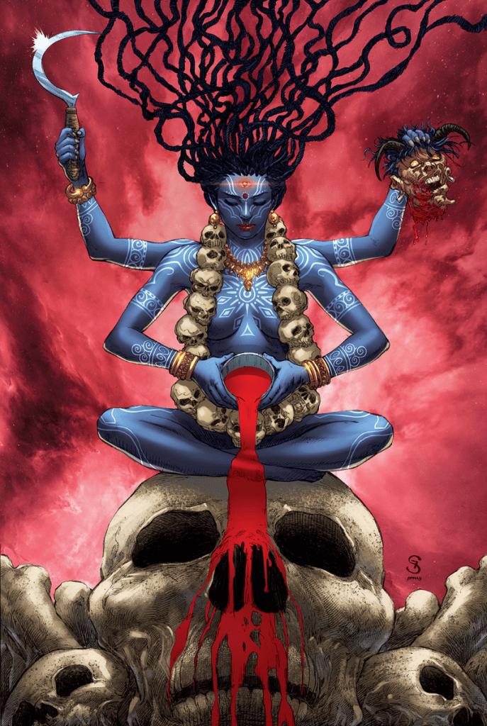 Kali, goddess of death
