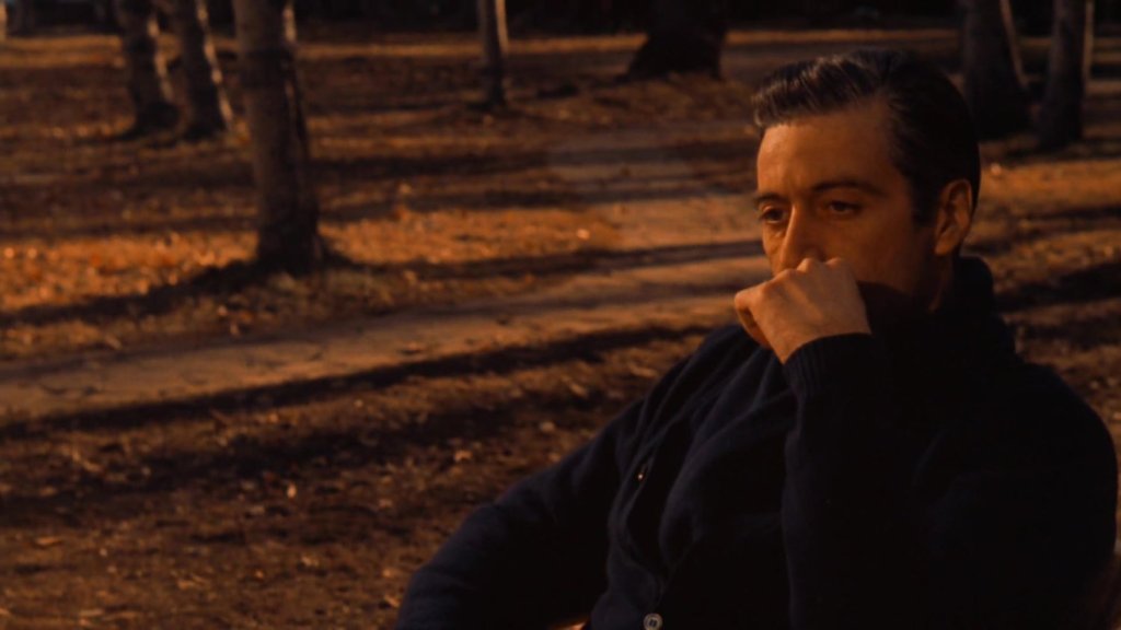 Michael Corleone thinking about his entire life at the end of Godfather II Michael Corleone thinking about his entire life at the end of Godfather II