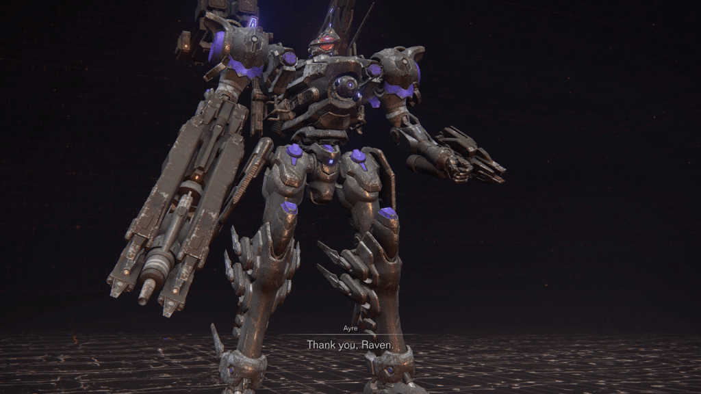 Armored Core VI - thank you Raven