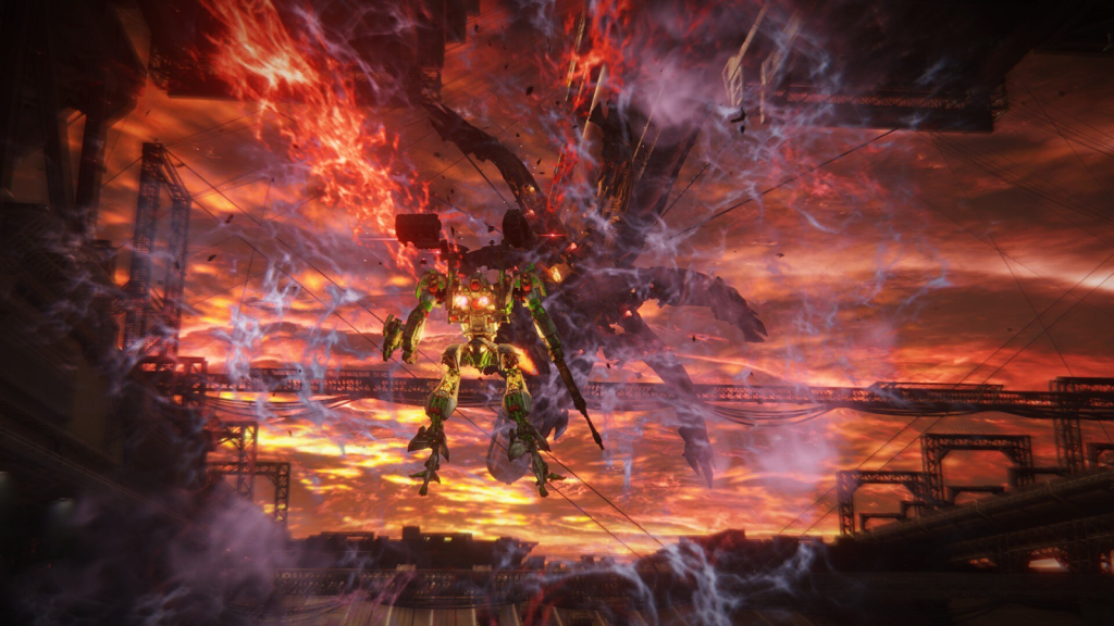 Armored Core VI - big pinecone fight